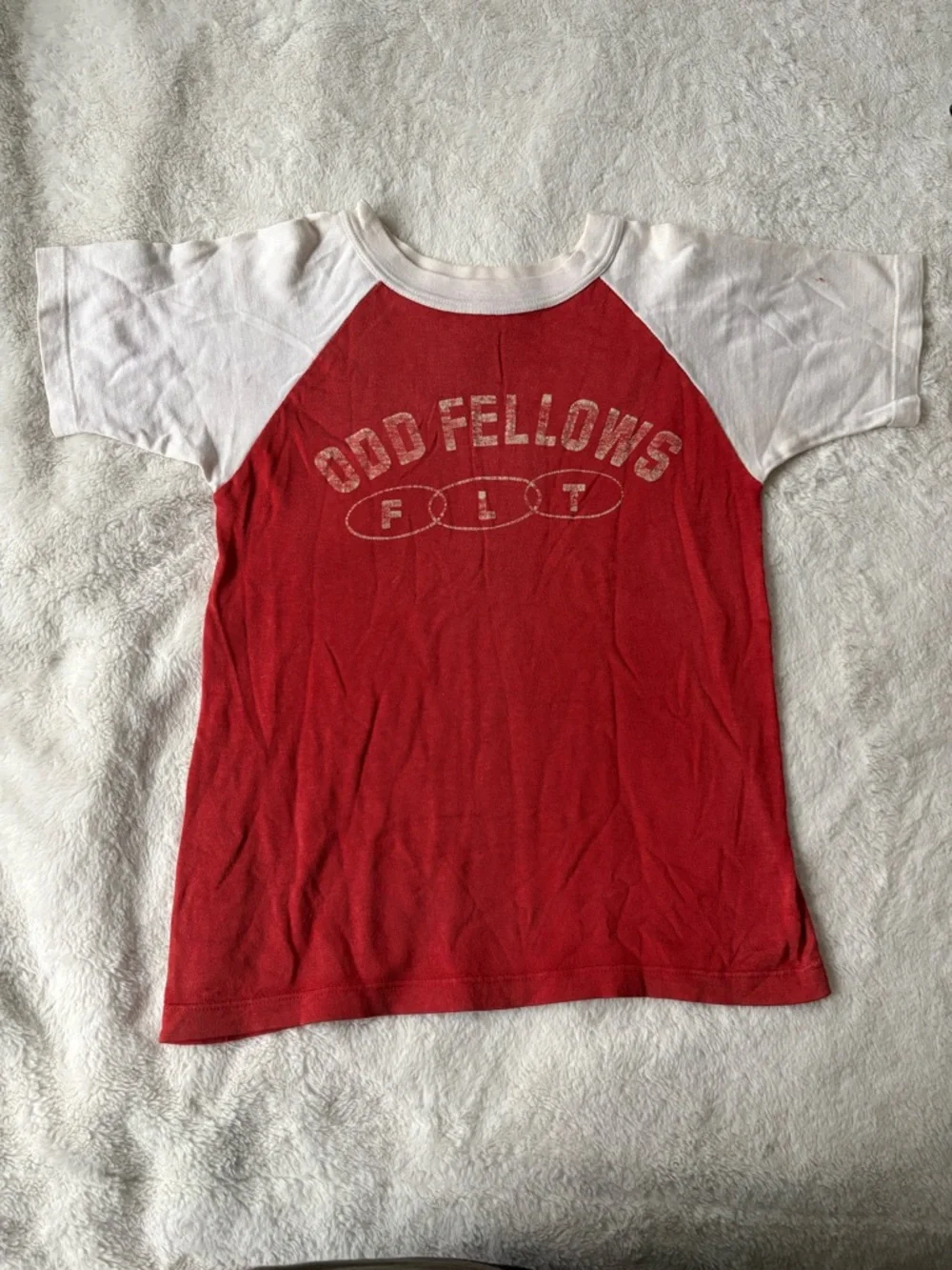 Authentic Vintage 1960s Men’s Odd Fellows Collectable Baseball T-Shirt - Picture 5 of 8